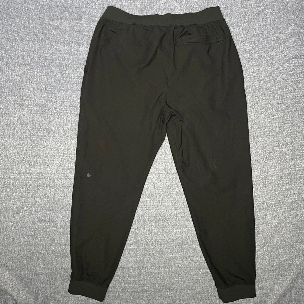 Lululemon ABC Jogger Black Recycled Polyester Blend Mens XL Athletic Pants Read